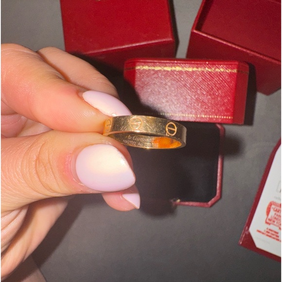 Cartier 18k gold love wedding band - Picture 2 of 5